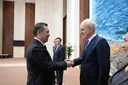 Kryeparlamentari turk takon presidentin kirgiz në kuadër të TURKPA-s në Bishkek
