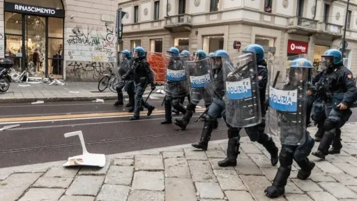 Италија ќе распореди 500 војници со полициски овластувања во Милано по немирите за време на викендот