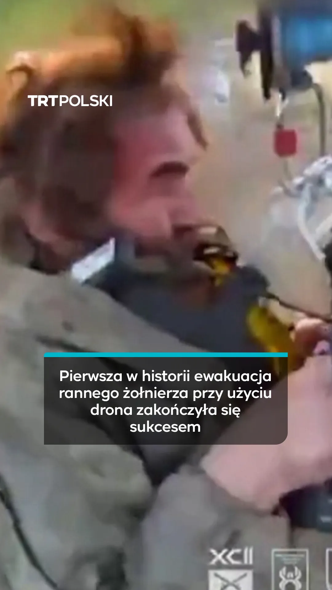 Pierwsza w historii ewakuacja rannego żołnierza przy użyciu drona zakończyła się sukcesem