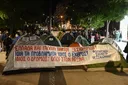 Na Grécia, os estudantes montaram tendas para protestar contra preços das rendas e custo de vida