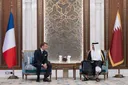 Qatar's Emir and Macron hold Doha talks on defence and Strait of Hormuz crisis