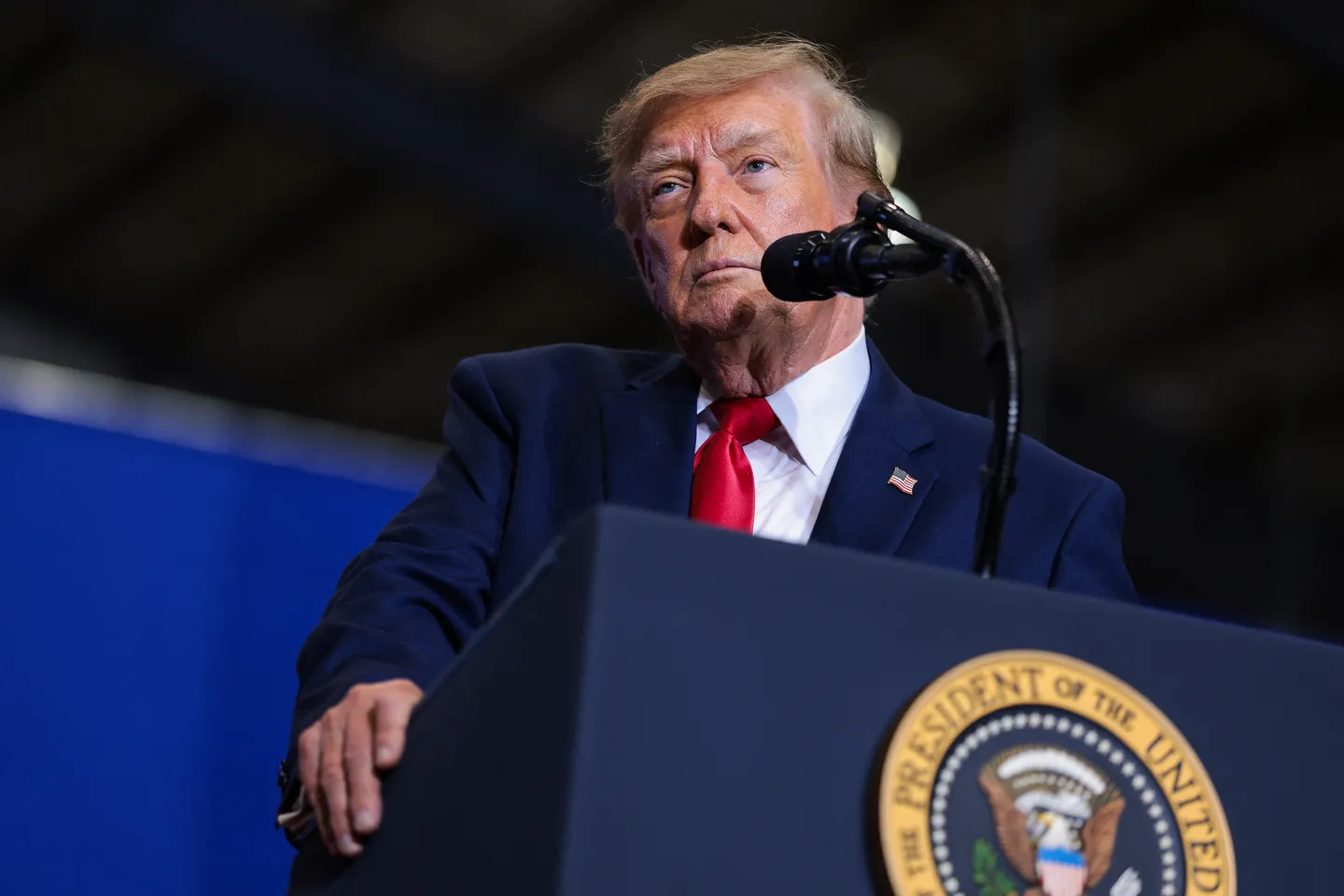 Trump says US not negotiating with Iran, signals developments 'fairly soon'