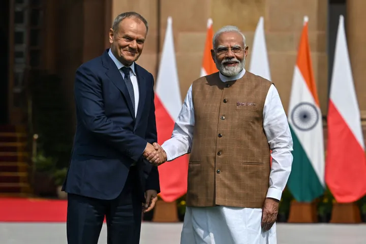 Tusk i Modi uzgodnili rozwój współpracy. Wśród priorytetów obronność i technologie kosmiczne