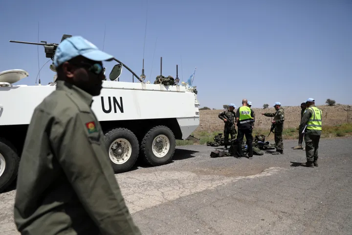 Израильские военные заблокировали патруль ООН в Сирии