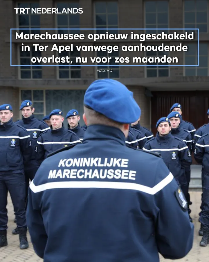 Marechaussee wordt opnieuw ingeschakeld in Ter Apel vanwege aanhoudende overlast, nu voor half jaar