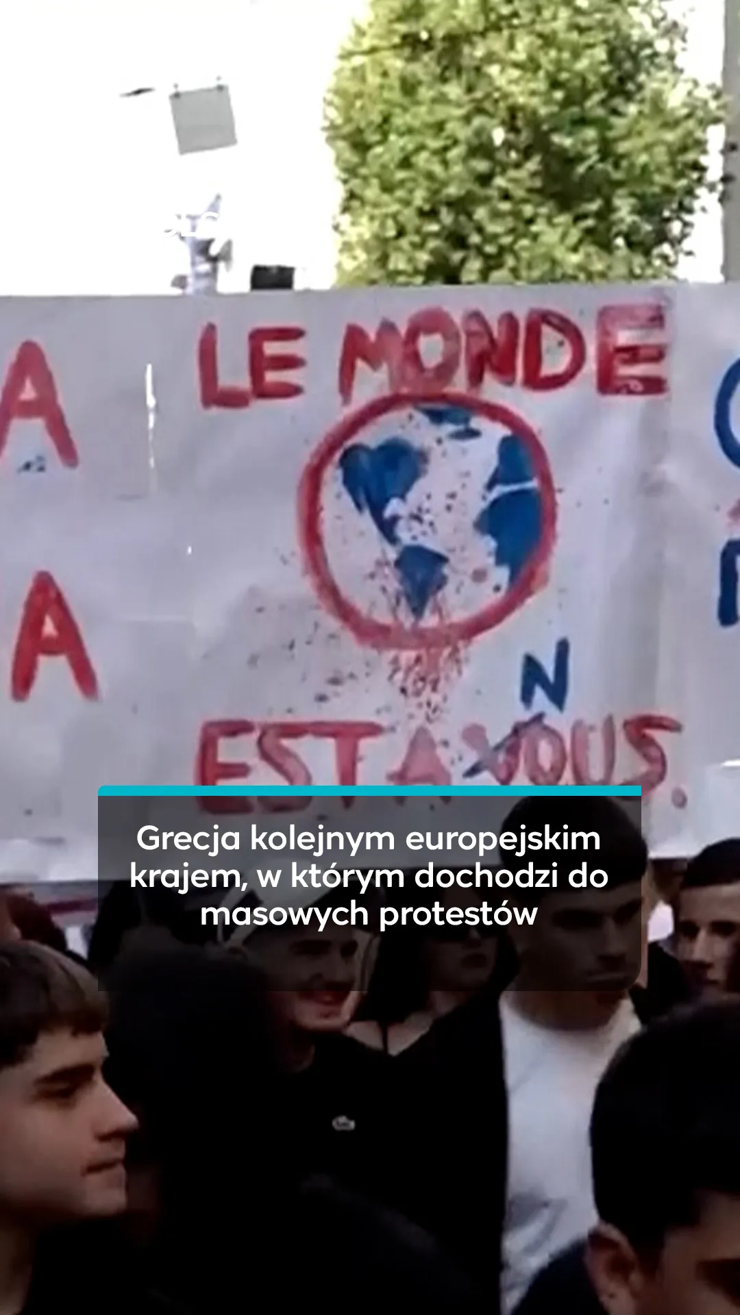 Grecja kolejnym europejskim krajem, w którym dochodzi do masowych protestów