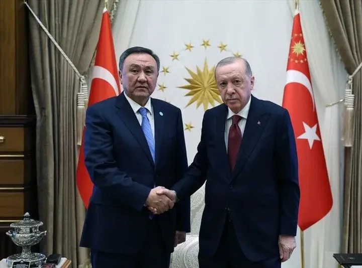 Presidenti Erdoğan takon sekretarin e Organizatës së Shteteve Turkike në Ankara