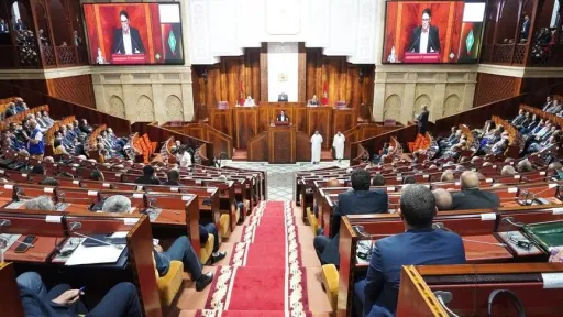بأغلبية 204 أصوات.. البرلمان المغربي يمنح الثقة لحكومة المنصوري