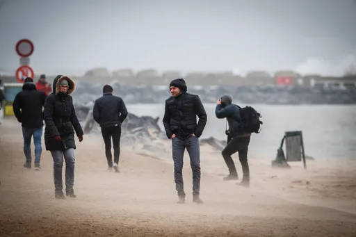 Oranje alarm afgekondigd voor delen van België vanwege een storm