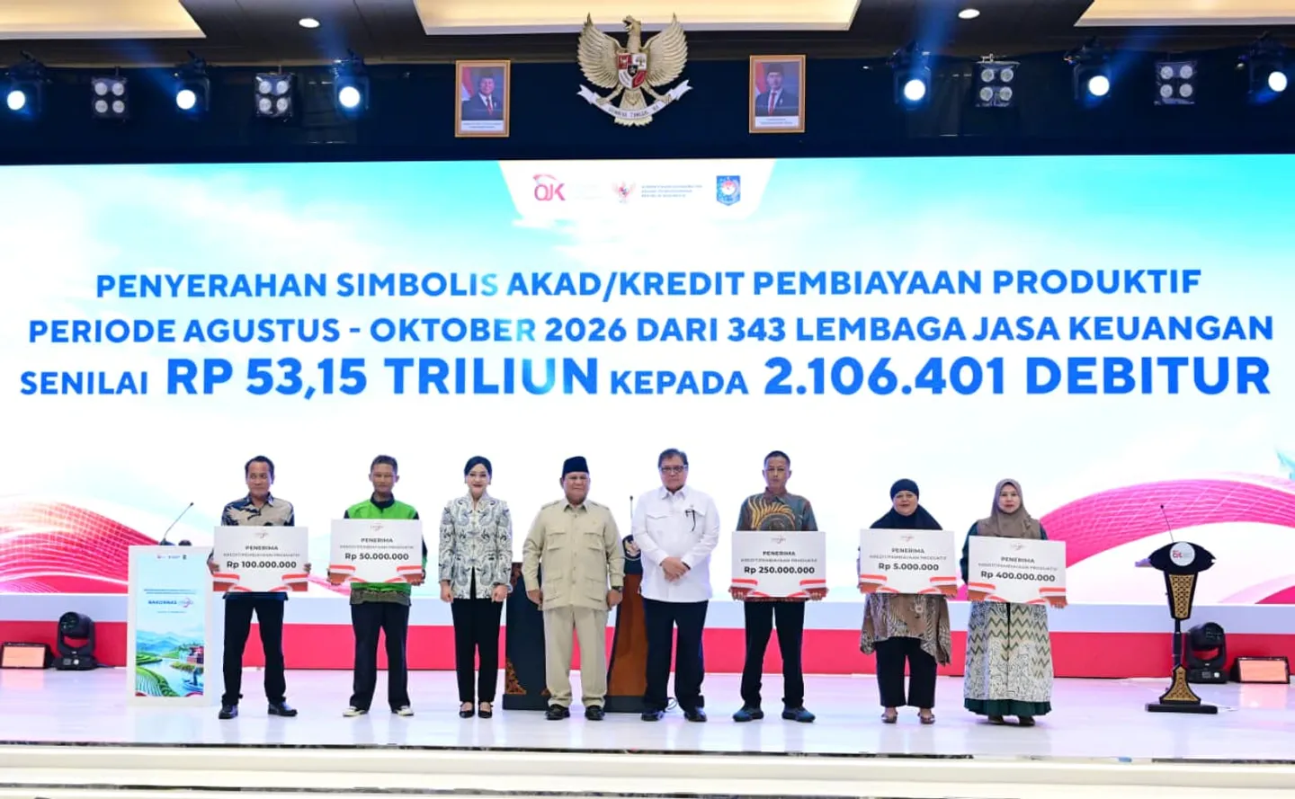 Indonesia luncurkan Dewan Nasional Kesejahteraan Keuangan, targetkan kredit rakyat Rp400 triliun