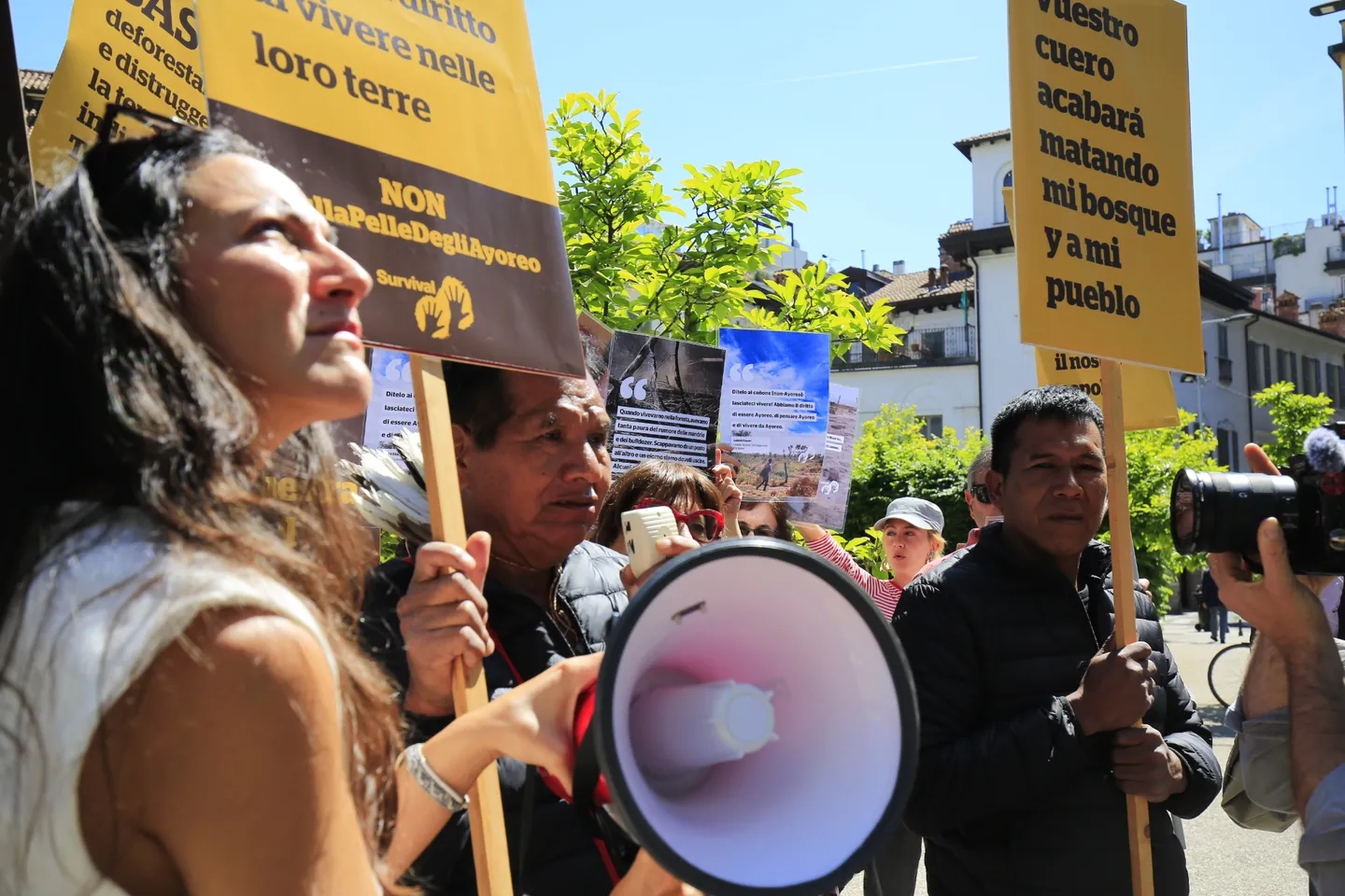 El pueblo indígena ayoreo lleva a Europa la lucha por proteger su territorio ancestral en el Chaco