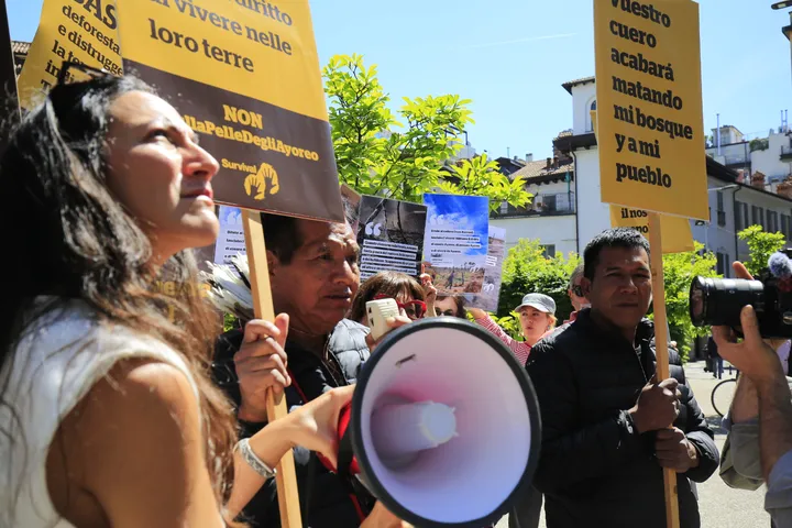 El pueblo indígena ayoreo lleva a Europa la lucha por proteger su territorio ancestral en el Chaco