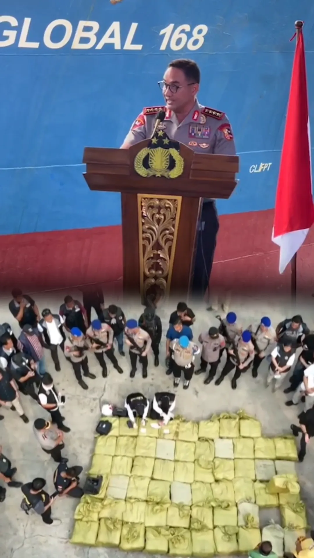 Tim gabungan gagalkan penyelundupan 1,16 ton ketamin di Pelabuhan Belawan