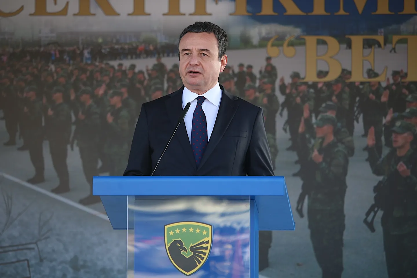 Kurti në ceremoninë e betimit të 515 ushtarëve të rinj në Kosovë: Synimi ynë është NATO
