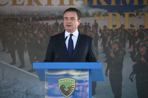 Kurti në ceremoninë e betimit të 515 ushtarëve të rinj në Kosovë: Synimi ynë është NATO