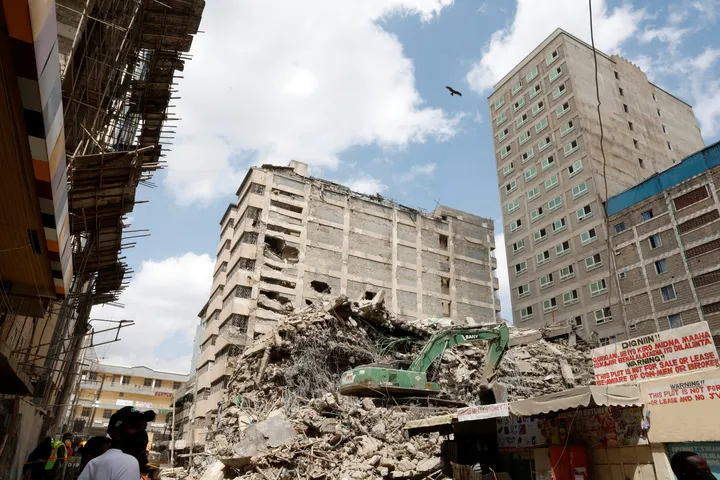Serikali yazindua uchunguzi wa pamoja kuhusu chanzo cha kuanguka kwa jengo jijini Nairobi