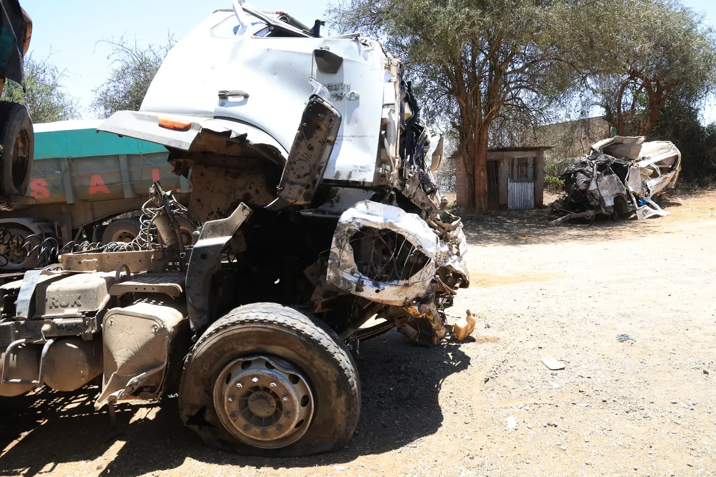 Watu 22 wafariki nchini Kenya baada ya basi na lori kugongana kwenye barabara kuu