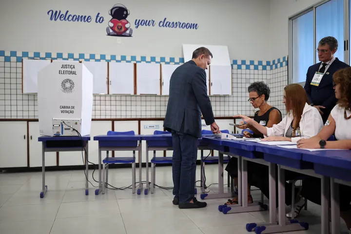 Brazil votes in closely contested presidential runoff