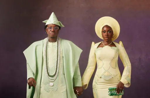 Fashion, tradition, celebrity glamour shine at Nigerian music star Zlatan’s wedding
