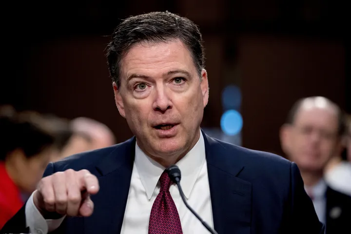 US Justice Department charges former FBI Director James Comey for third time
