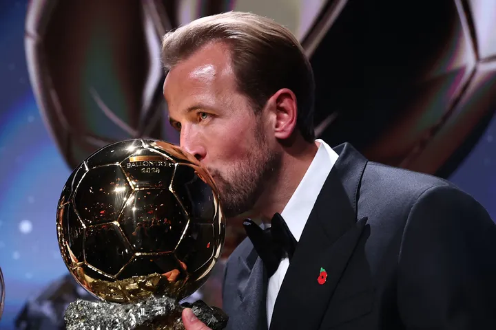 Harry Kane ya zama ɗanwasan Ingila na farko da ya lashe kyautar Ballon d’Or ta maza a shekaru 25