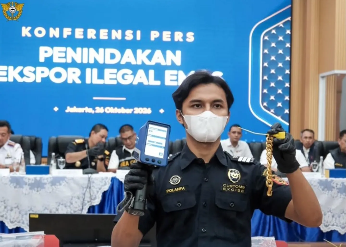 Bea Cukai gagalkan ekspor ilegal 25,88 kg emas senilai Rp61,95 miliar