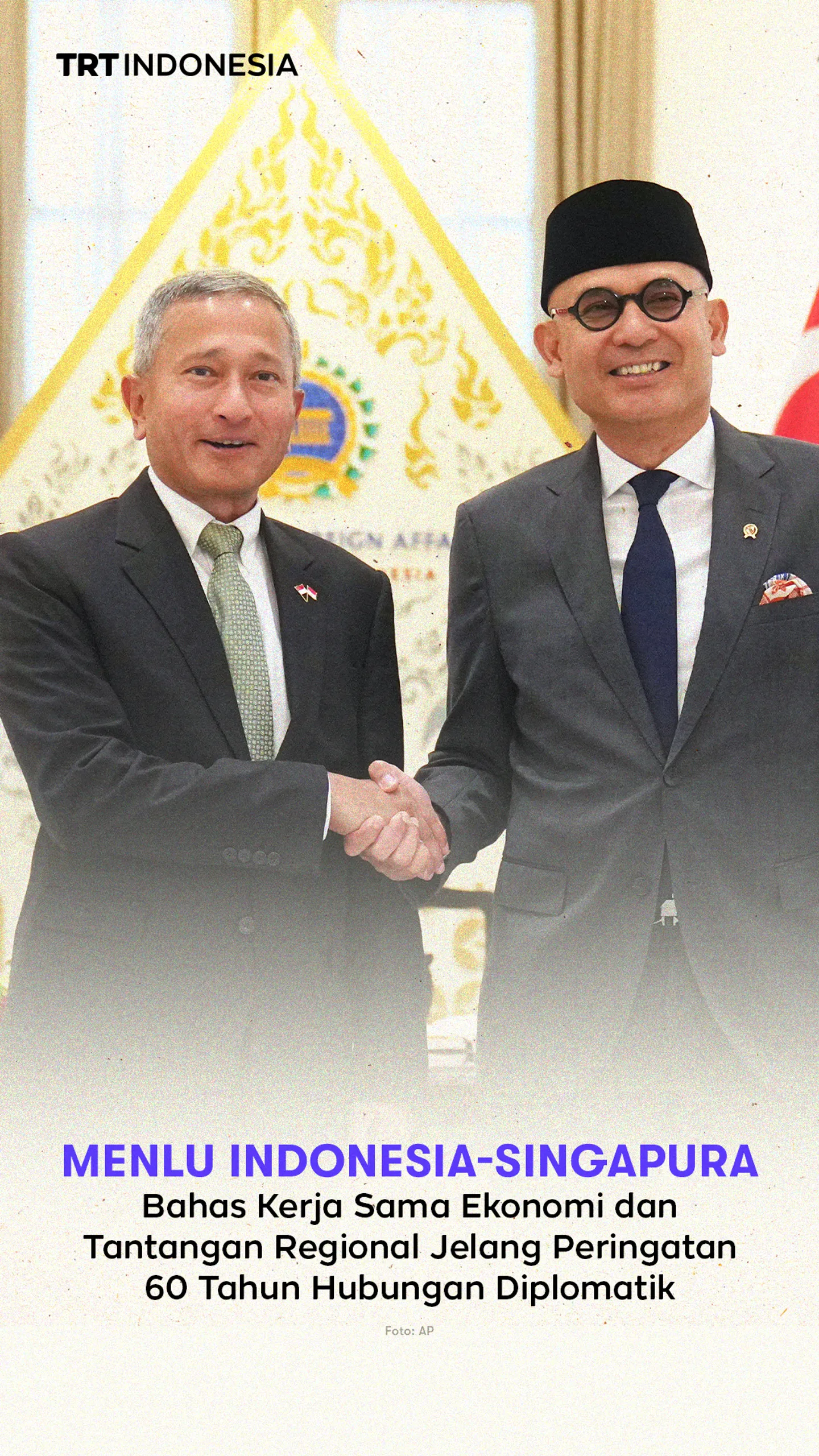 Indonesia dan Singapura perkuat kemitraan strategis untuk dorong ekonomi dan stabilitas ASEAN