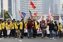 Mahasiswa Indonesia gelar aksi Hari Sumpah Pemuda, desak pemerintah penuhi lima tuntutan rakyat