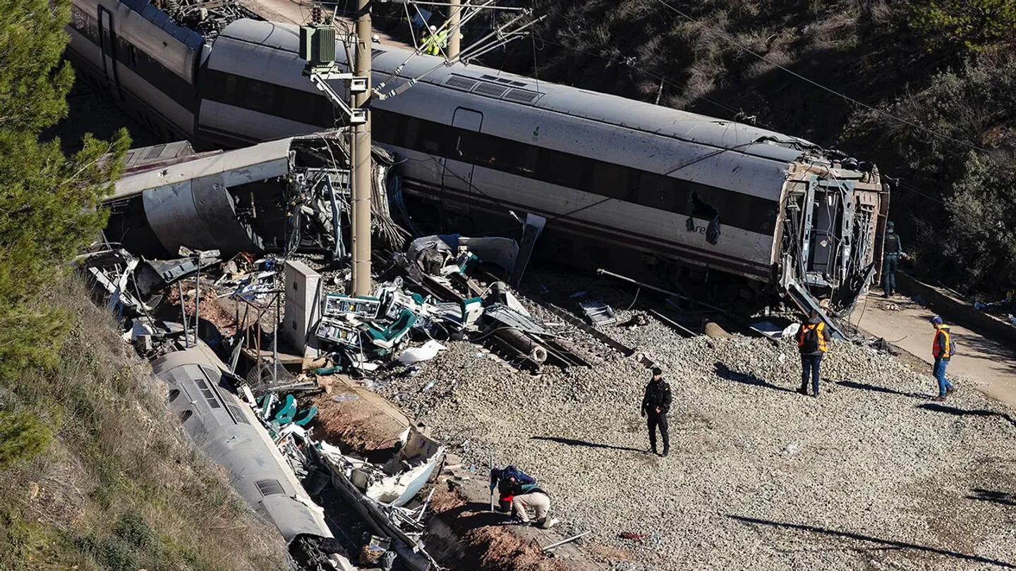 Two high-speed trains collide in Spain, killing at least 10