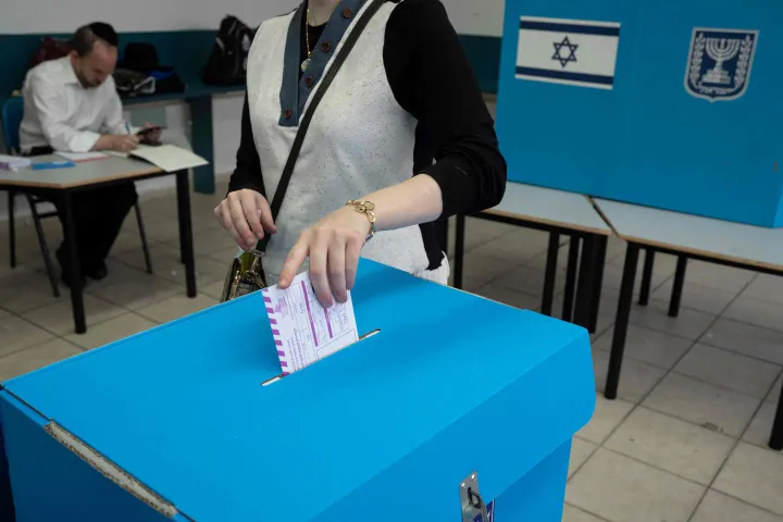 イスラエル総選挙、開票率84.5％に