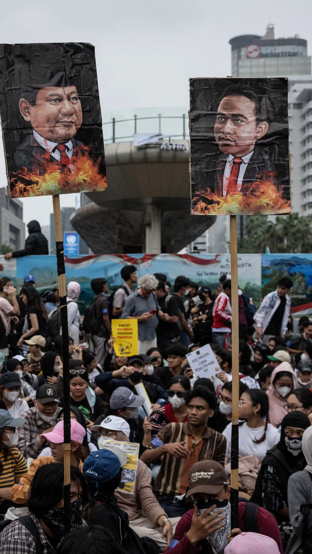 Aksi Hari Sumpah Pemuda, mahasiswa desak pemerintah penuhi lima tuntutan rakyat