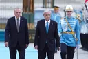 Erdoğan dhe homologu nga Kazakistani diskutojnë marrëdhëniet dypalëshe dhe çështje rajonale