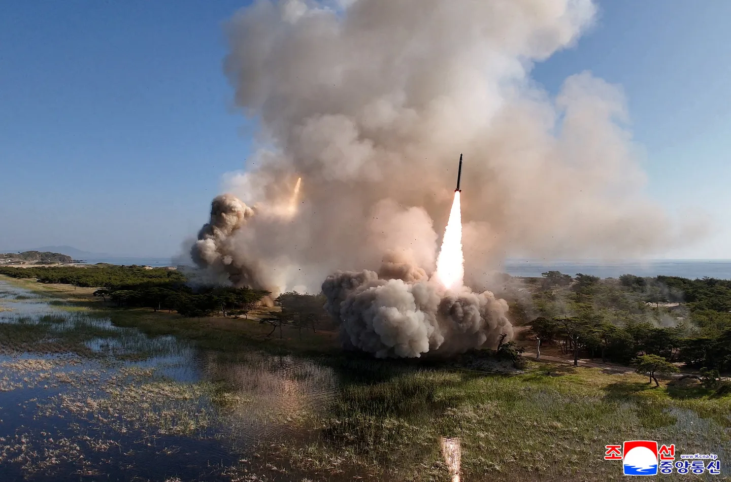 North Korea fires 'around a dozen' ballistic missiles into Sea of Japan: Seoul