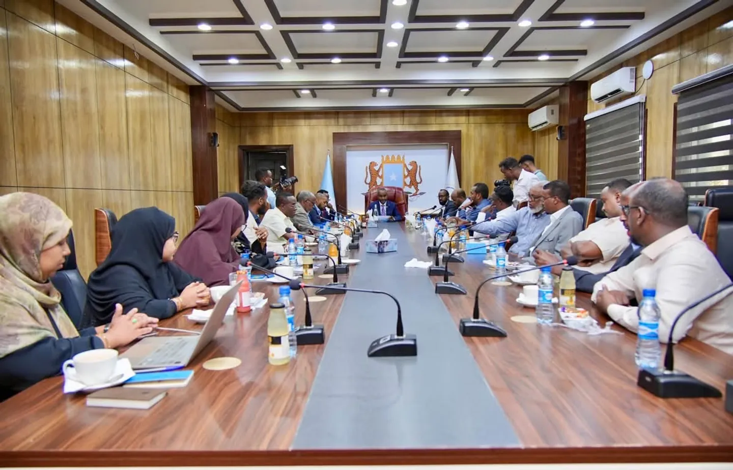 Guddoomiye Cabdulqaadir oo Rugta Ganacsiga Soomaaliyeed Kala Hadlay Ganacsiga iyo Maalgashiga
