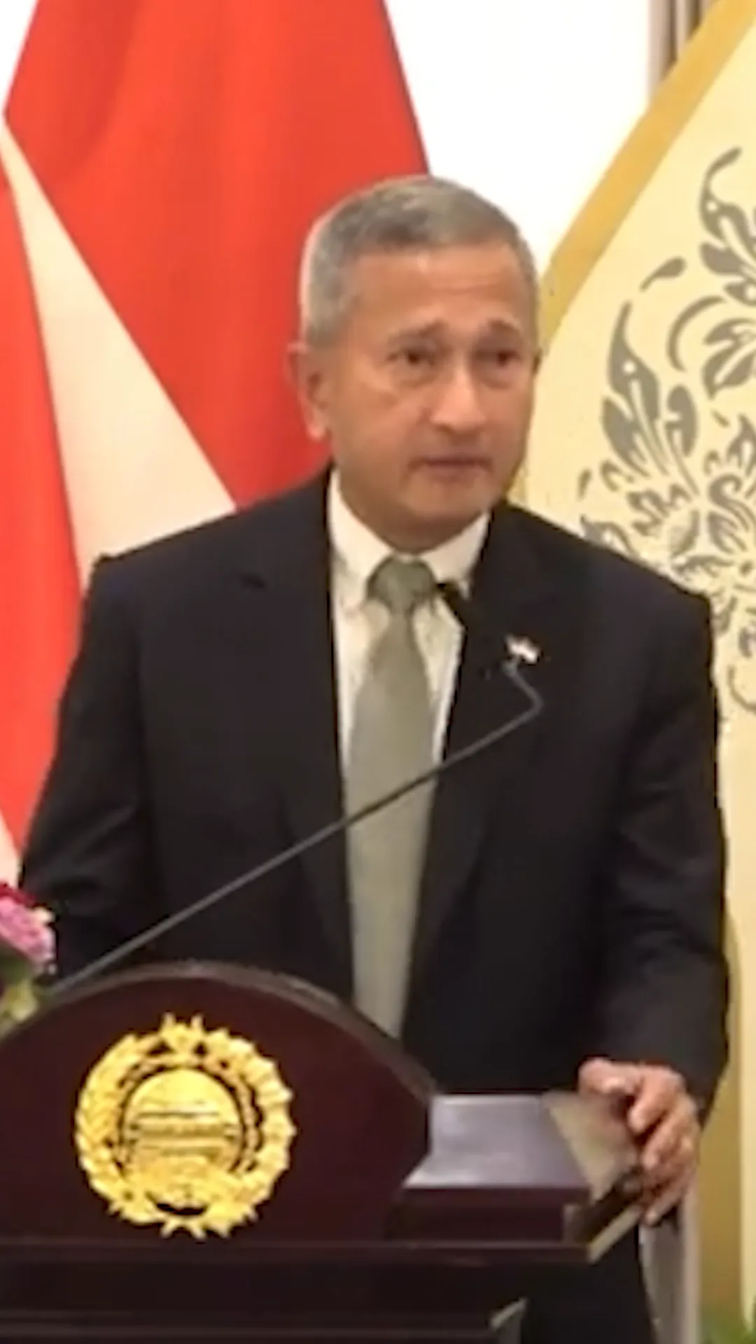 Bahas isu karhutla, Menlu Singapura sampaikan pernyataan dalam bahasa Indonesia
