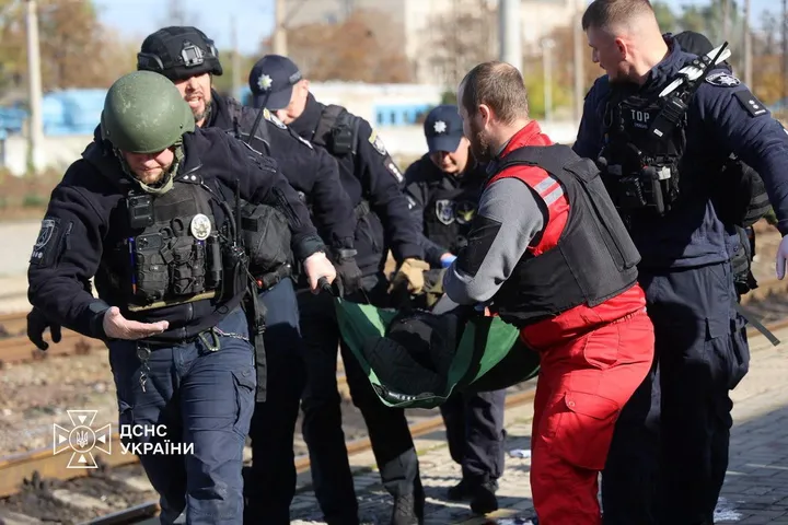 At least 13 people killed, 5 wounded in Russian strike on train station: Ukraine