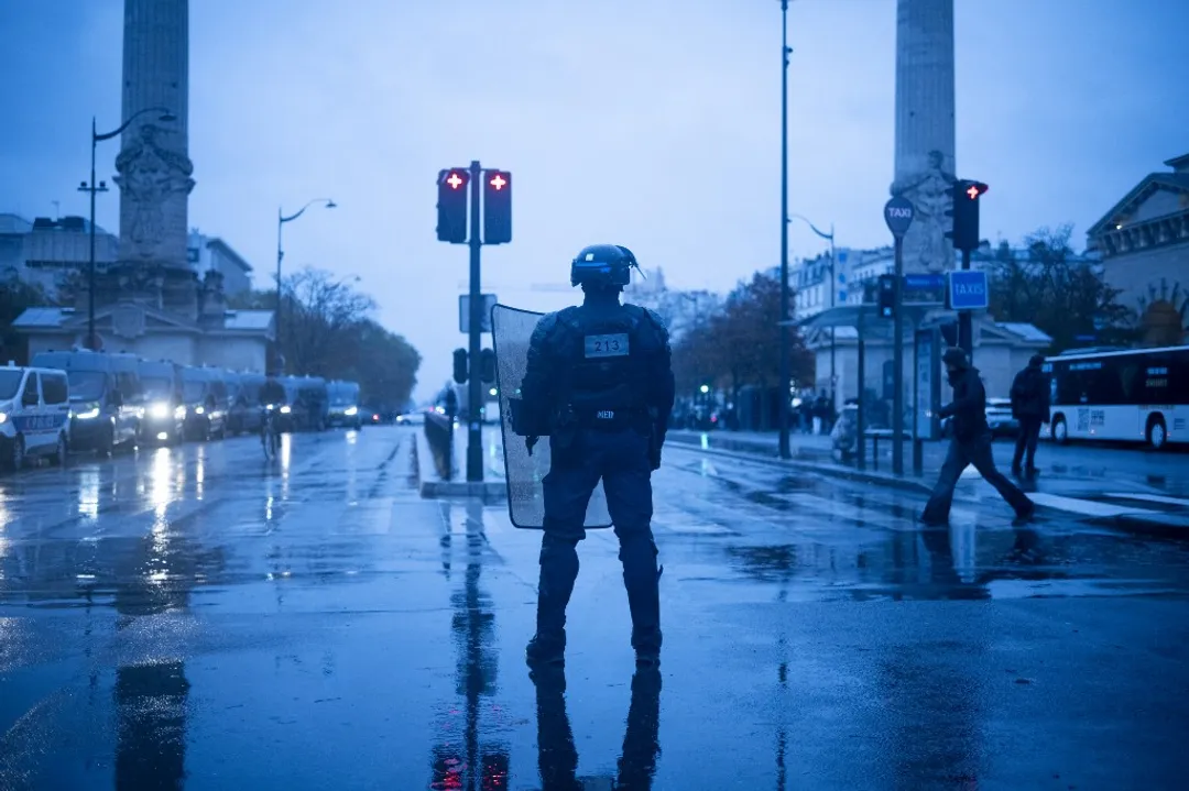 Manifestations du 31 octobre en France: 70 000 policiers mobilisés