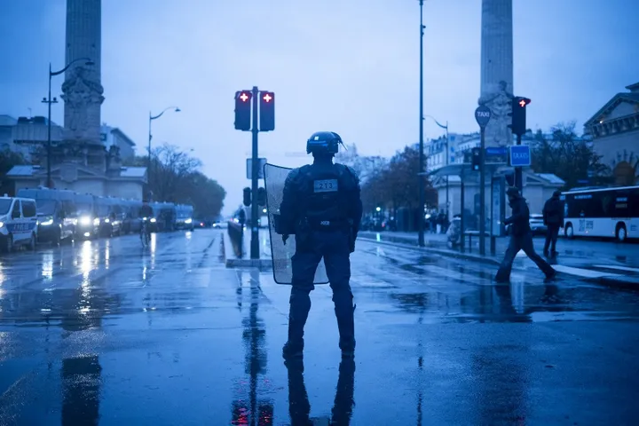 Manifestations du 31 octobre en France: 70 000 policiers mobilisés