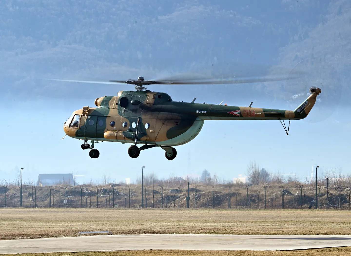 Vier Tote bei Absturz von EU-Hubschrauber in Bosnien