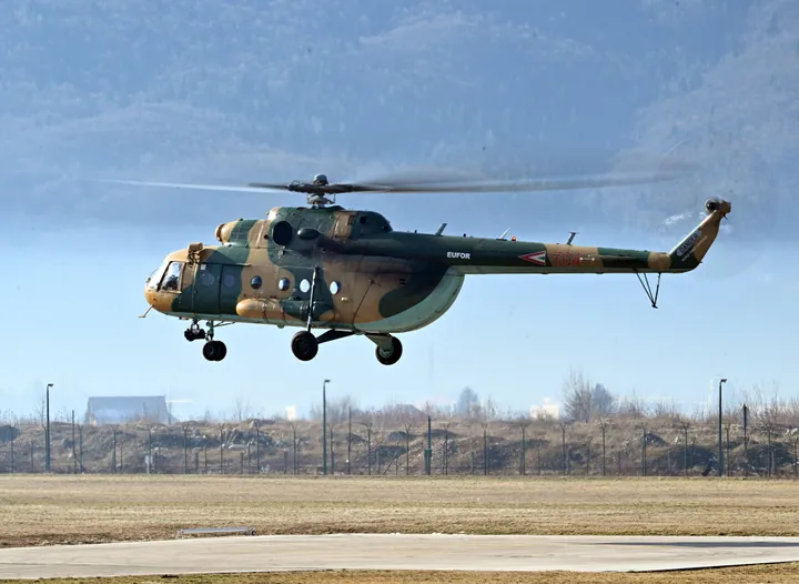 Vier Tote bei Absturz von EU-Hubschrauber in Bosnien