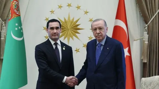 Erdogan naglasio važnost jačanja odnosa između Turkiye i Turkmenistana