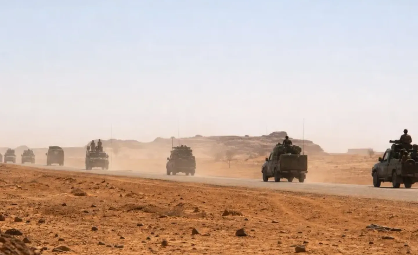 Ayarin motocin sojin Aljeriya ya isa birnin Arlit na Nijar