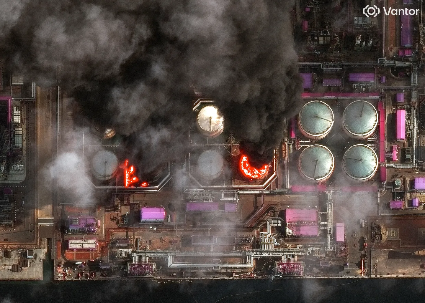 Deadly Ukrainian drone attack hits Russia's Tuapse port