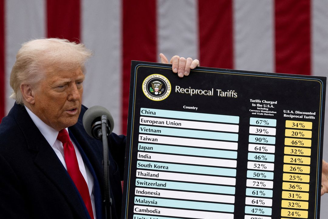 US imposes new tariffs on 60 trading partners over forced labour claims