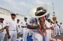 तीन स्वदेशी युद्धपोत भारतीय नौसेना में शामिल