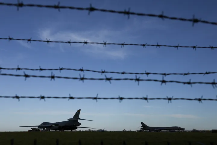 UK vows to 'defend itself' after Iran warning over US bombers