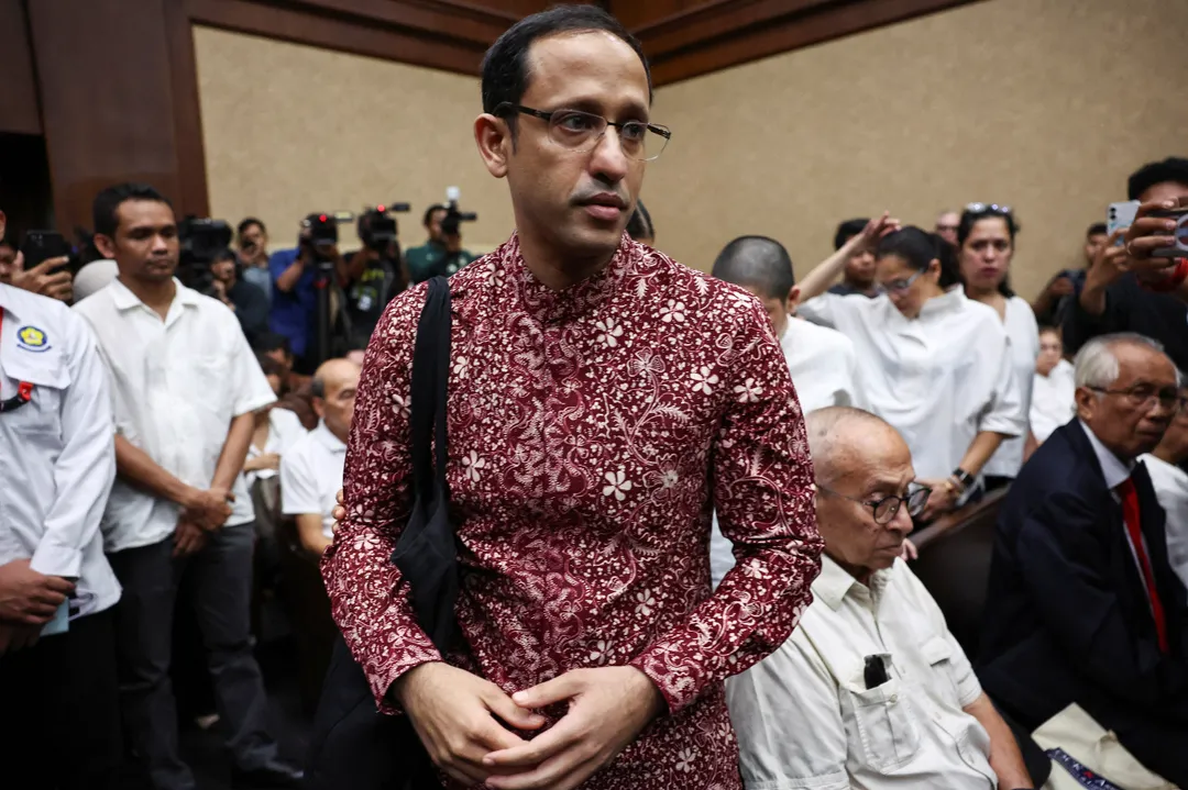 Nadiem Makarim peringatkan kepercayaan investor dalam pleidoi kasus pengadaan Chromebook