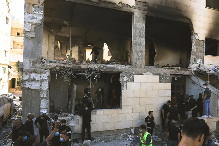 Israël frappe Beyrouth
