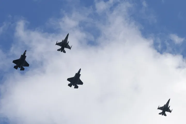 Samoloty NATO nad północno-wschodnią Polską. Sojusz przeprowadził ćwiczenia
