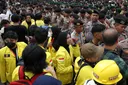 BEM UI gelar aksi di Bundaran HI, suarakan delapan tuntutan rakyat sehari pasca-HUT RI